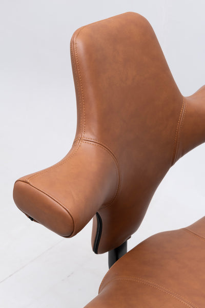 refurbished | Hag Capisco 8106 Leather, cognac/black