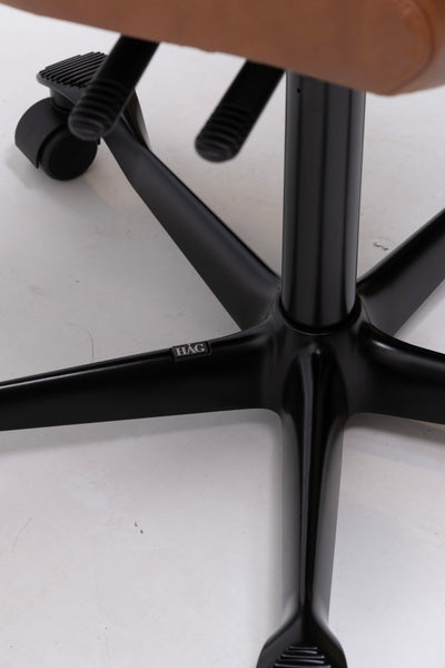 refurbished | Hag Capisco 8106 Leather, cognac/black