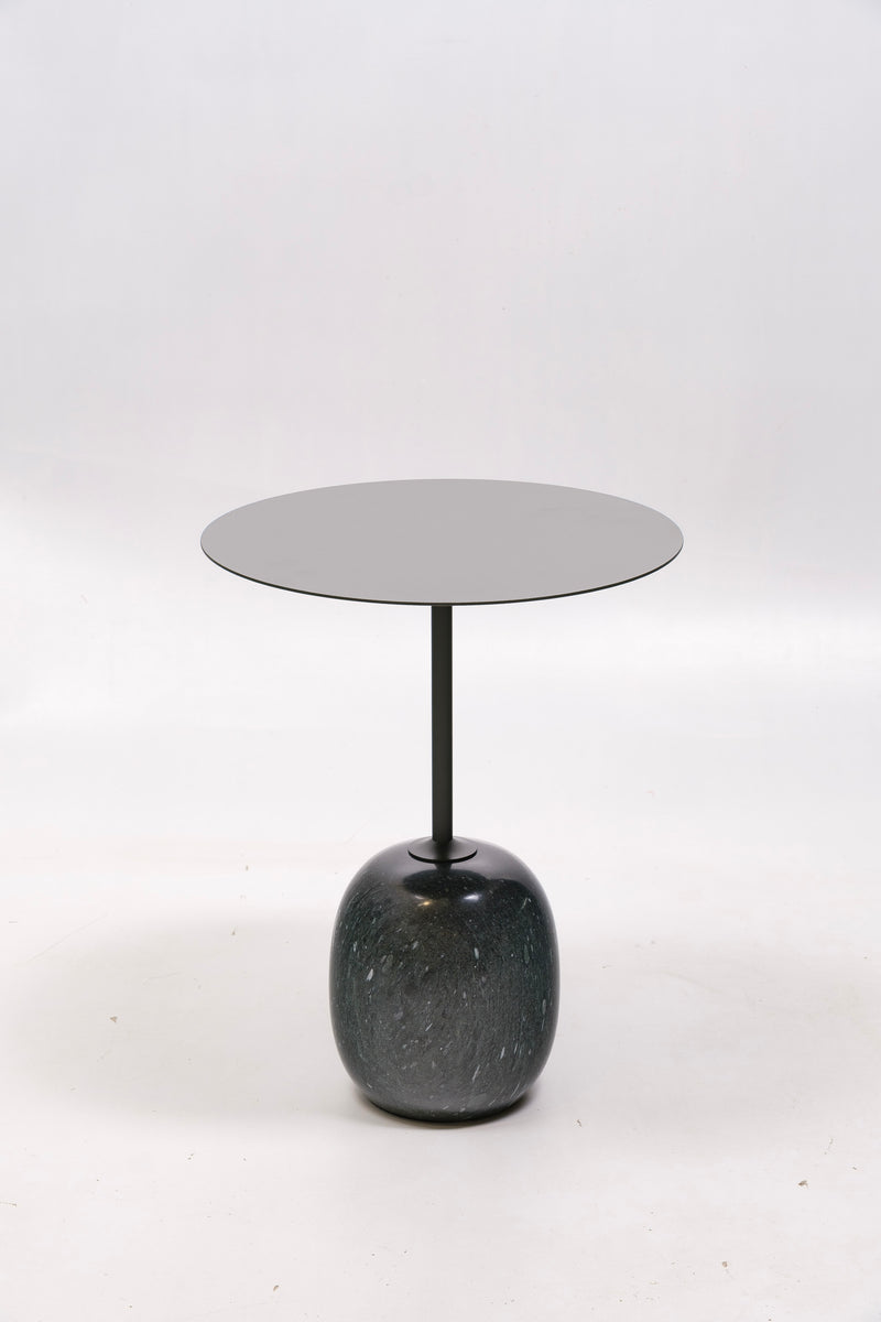 refurbished | &Tradition Lato LN8 coffee table, deep green/verde alpi