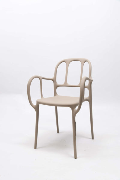 refurbished | Magis Mila armchair, matt beige 1733 C