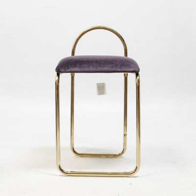 refurbished | Aytm Angui chair, anthracite/gold