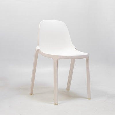 refurbished | Emeco Broom chair, white