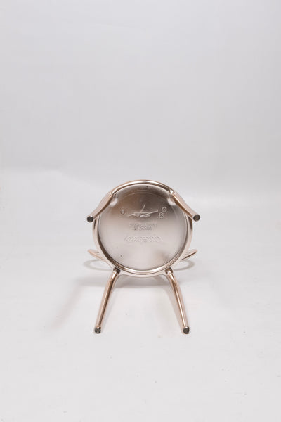 refurbished | Qeeboo Ribbon chair metal finish, pink gold
