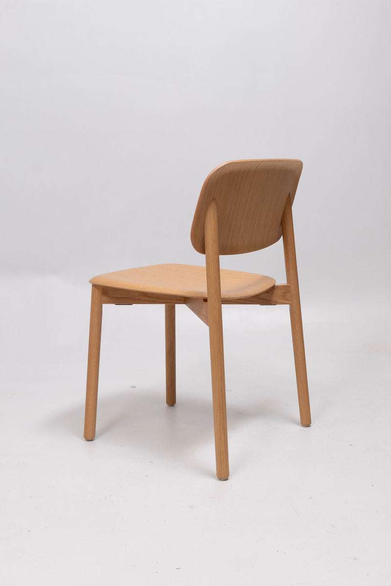 refurbished | HAY Soft Edge 60 chair, oak