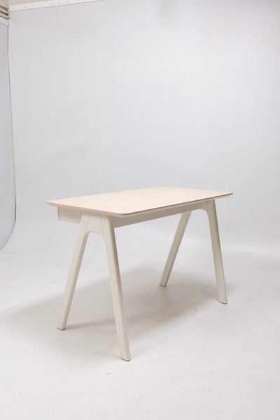 refurbished | Blu Dot Stash desk, ash/white