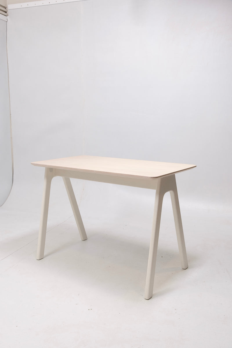 refurbished | Blu Dot Stash desk, ash/white