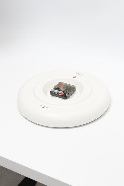 refurbished | HAY wall clock, black