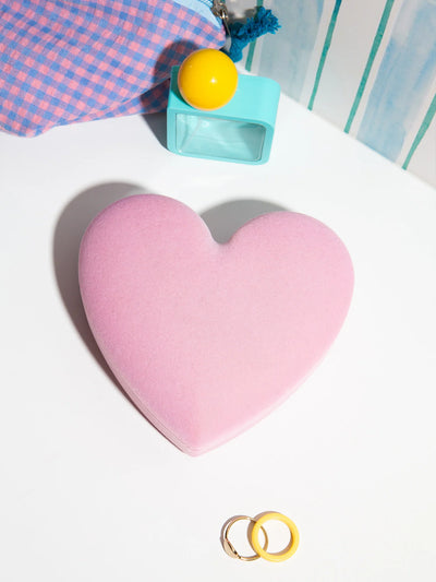 Doiy Love storage box, pink