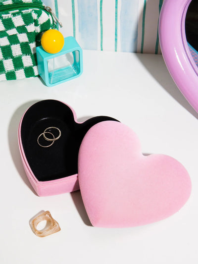 Doiy Love storage box, pink