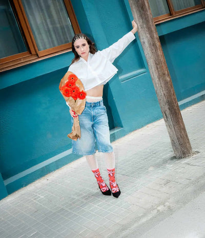 EMS Daisy Flat socks