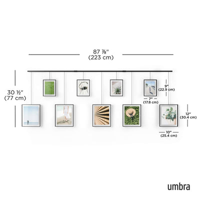 Umbra Exhibit Gallery Frames (Set of 9)