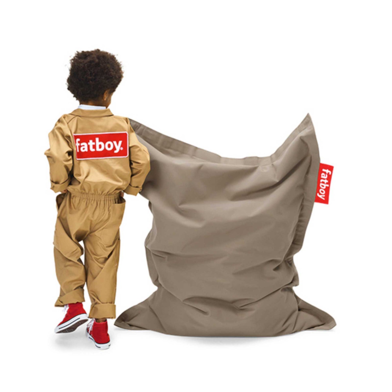 Fatboy Original Stonewashed Junior beanbag, taupe