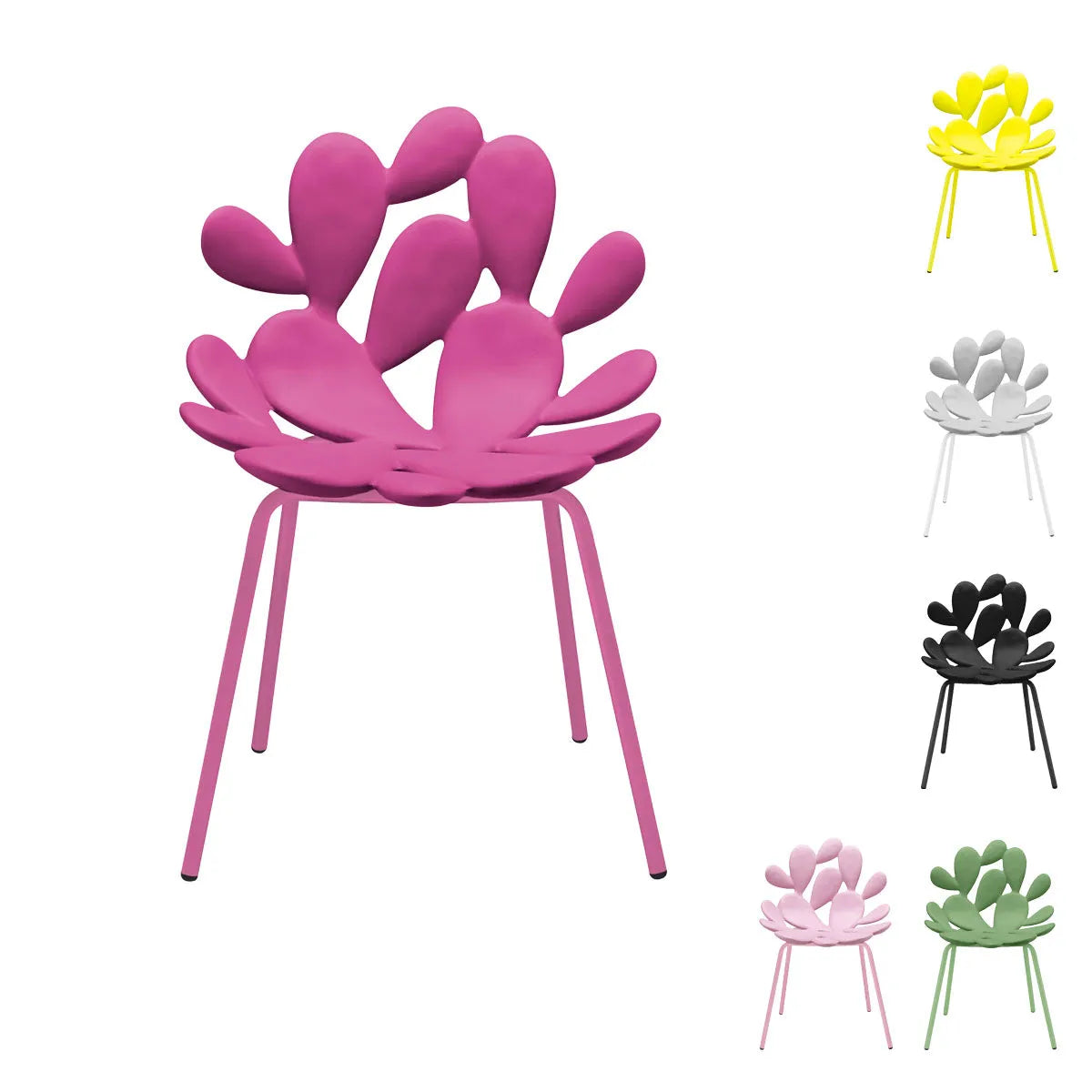 Qeeboo Filicudi Chair Coloured Set of 2