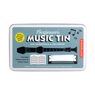 Kikkerland beginner's music tin