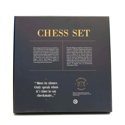 Authentic Models Metal Chess