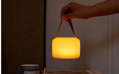 Gingko Mochi portable lamp, pure