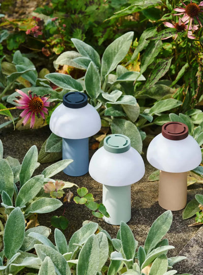 Hay PC Portable rechargeable lamp, soft mint