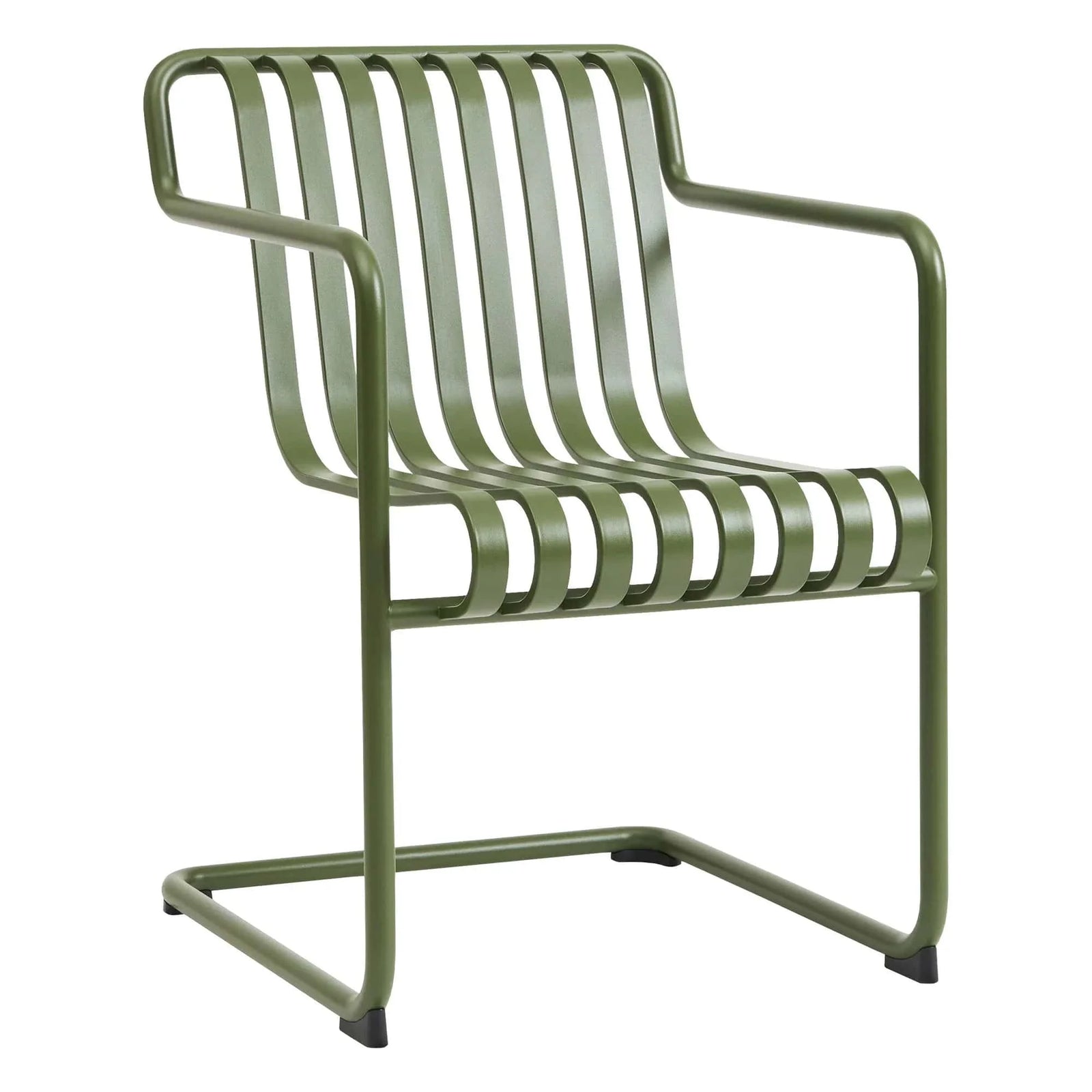 Hay Palissade Cantilever dining armchair, olive