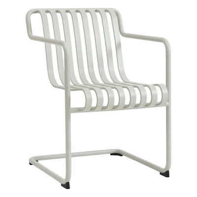 refurbished | Hay Palissade Cantilever dining armchair, sky grey