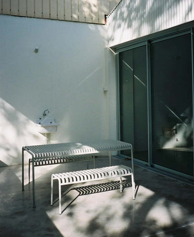 HAY Palissade bench, cream white