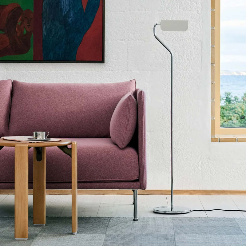 Hay Apex floor lamp, oyster white