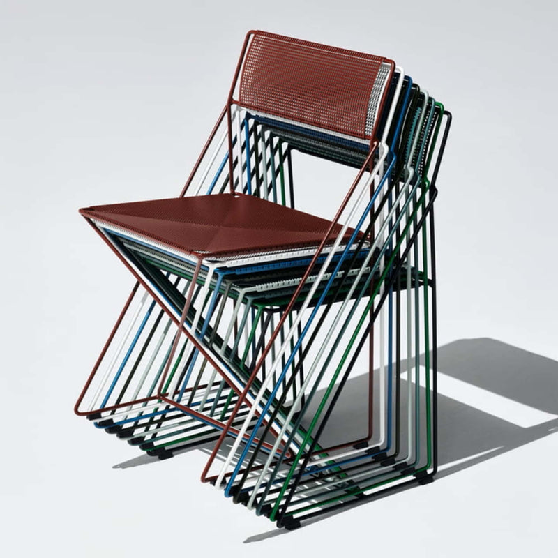 HAY X-Line chair, leek green