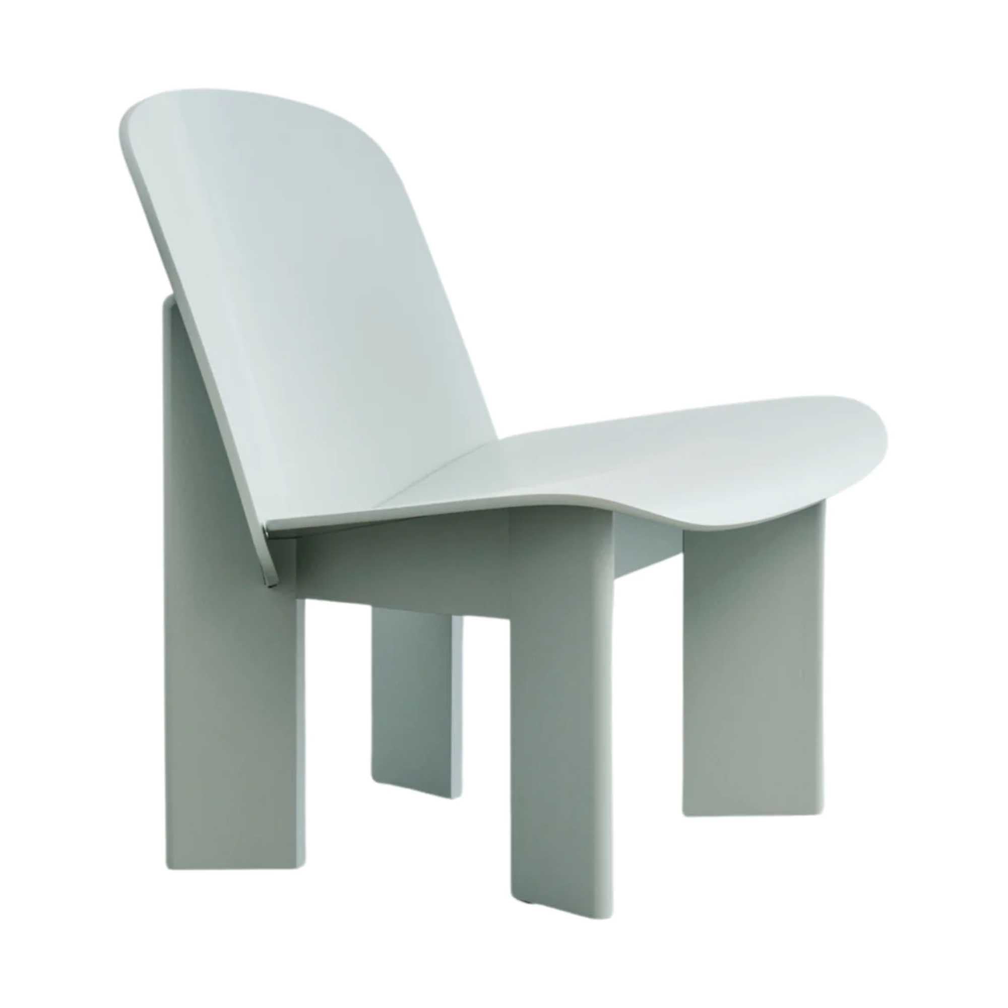 Hay Chisel lounge chair, eucalypttus water-based lacquered