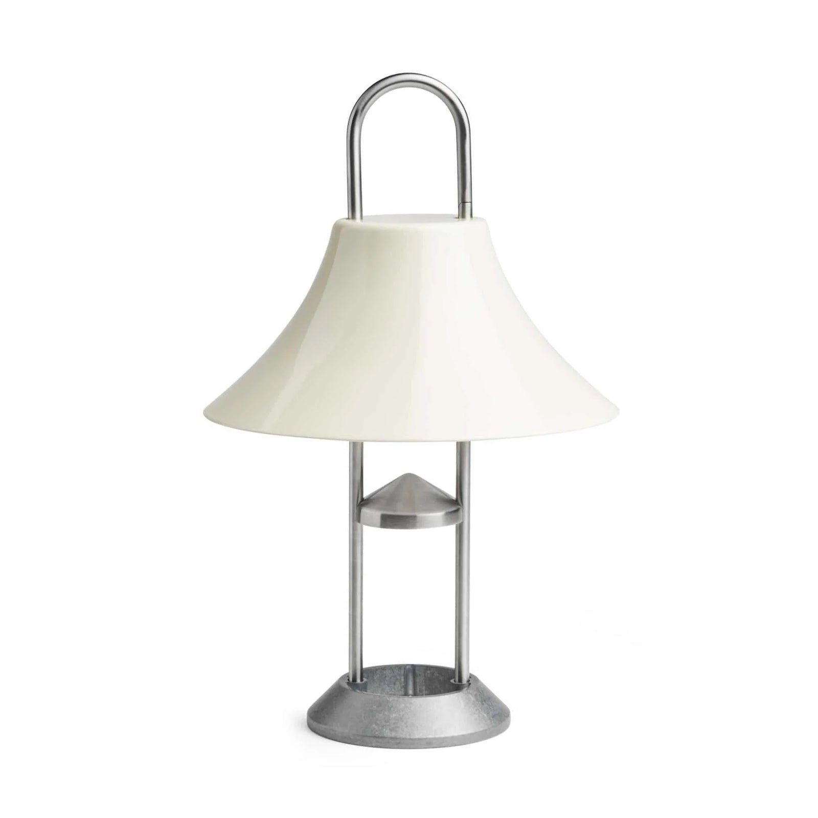 HAY Mousqueton rechargeable lamp, oyster