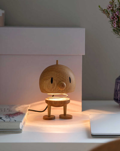 Hoptimist Woody Bumble Large lamp, oak
