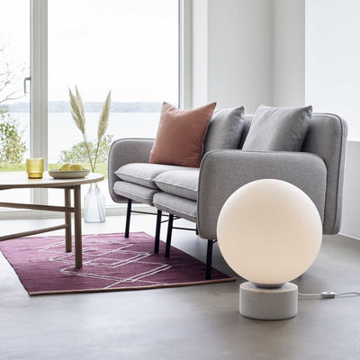 ex-display | Hübsch Sphere Floor Lamp, White