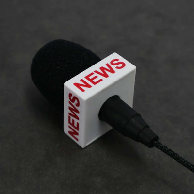 Kikkerland Breaking News mini microphone