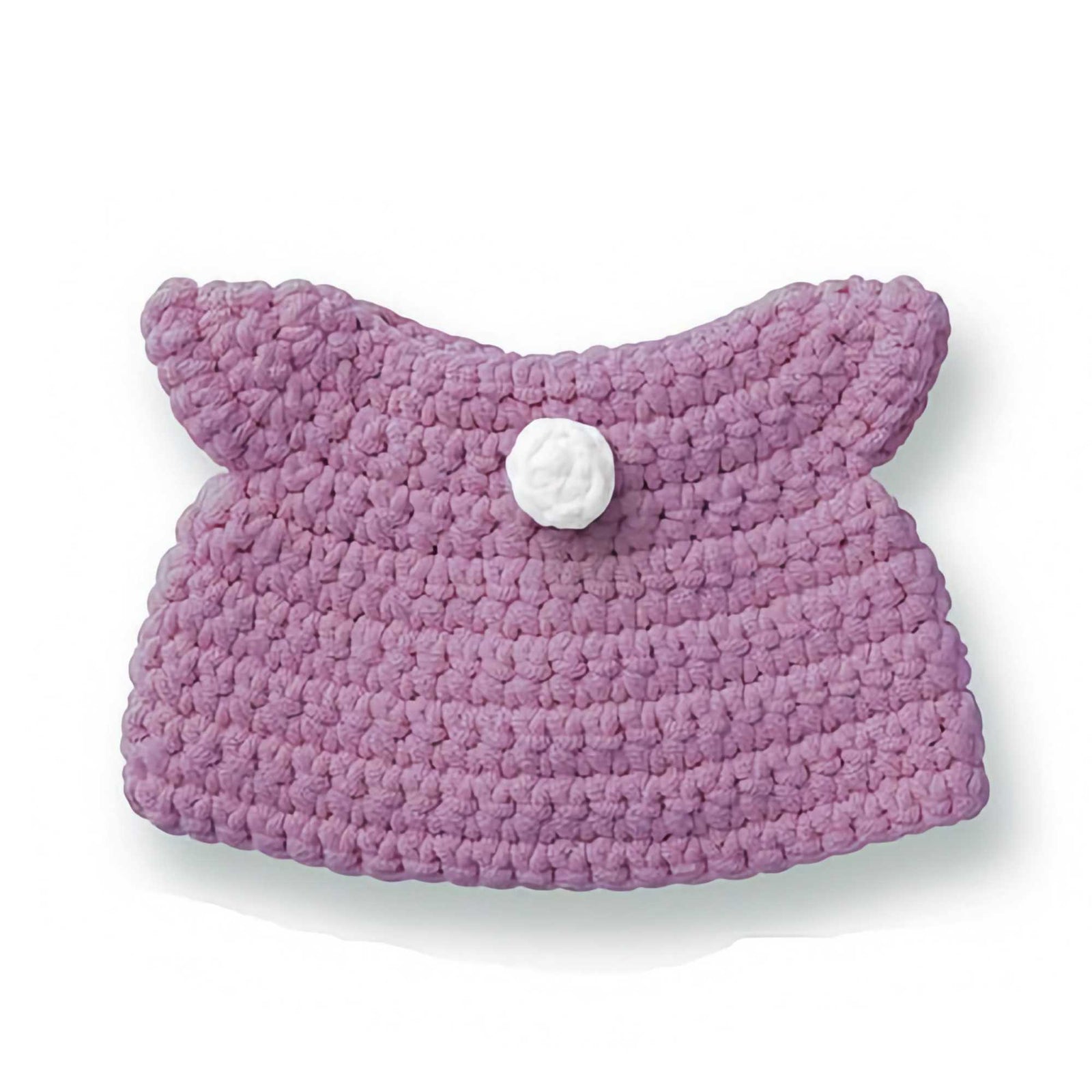 Just Dutch handmade crocheted outfit, Lilac dress