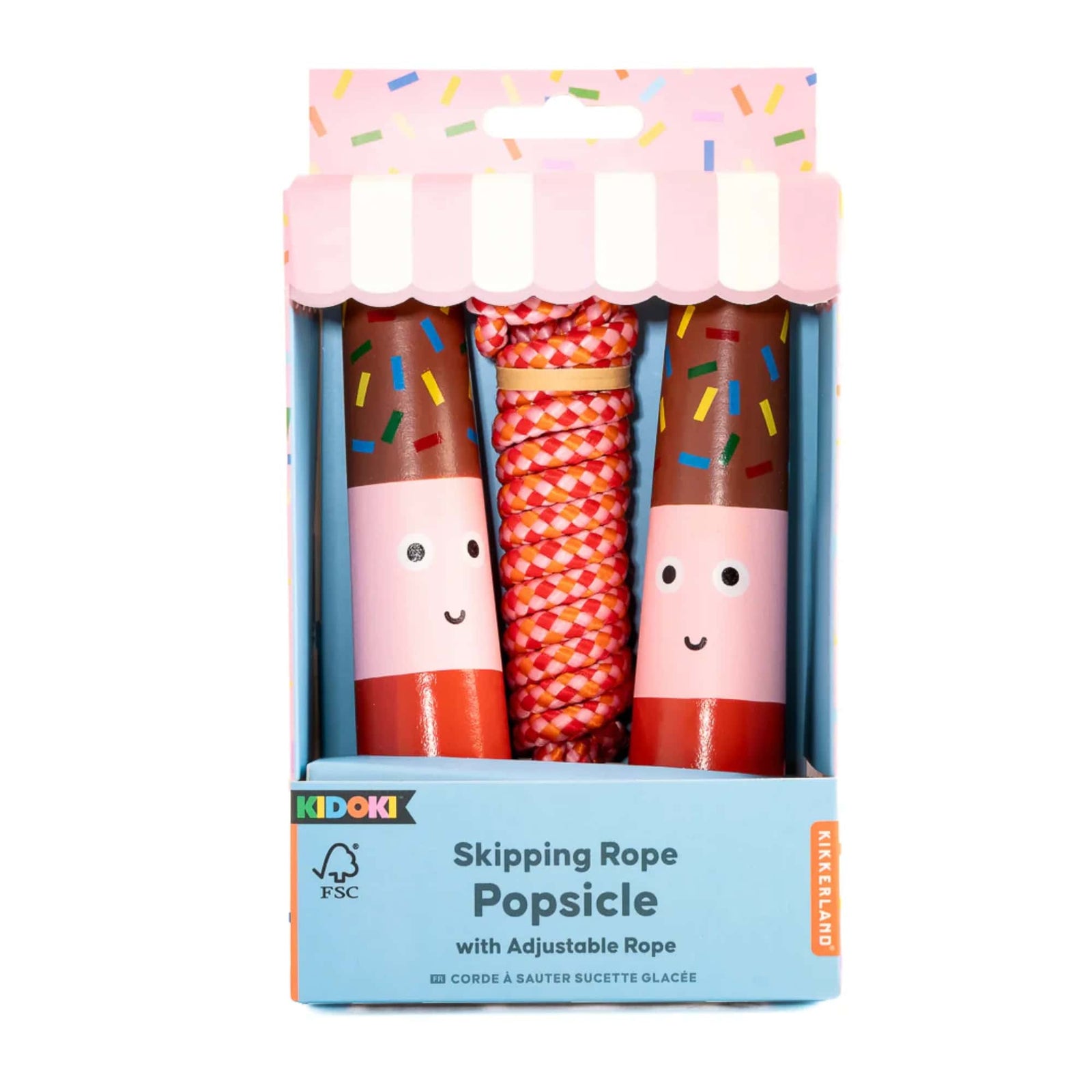 Kikkerland Kidoki Popsicle skipping rope
