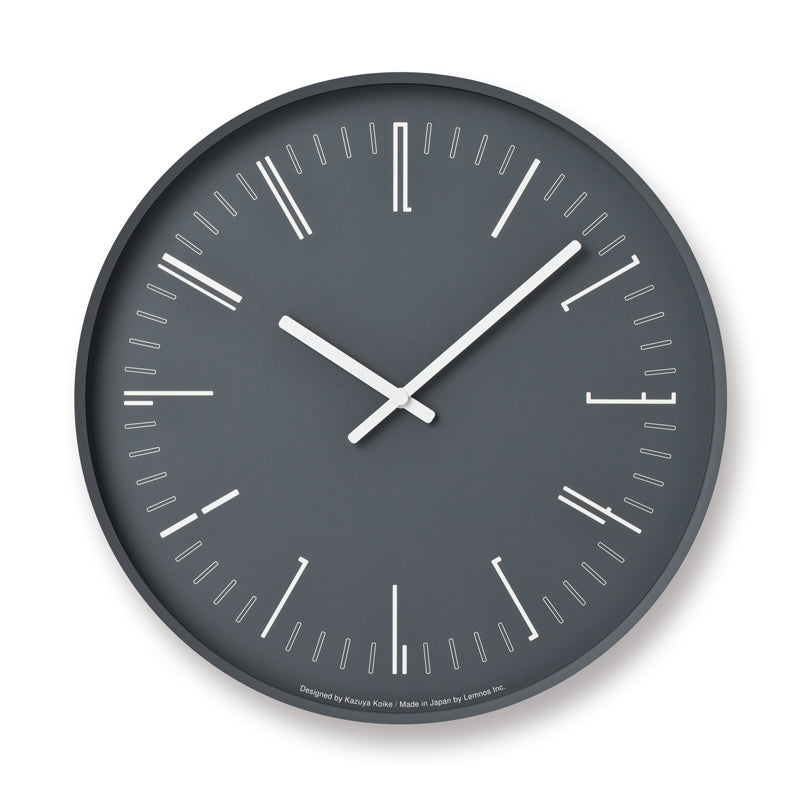 Lemnos Draw wall clock