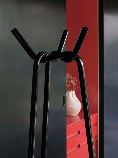 Hay Knit coat rack, black