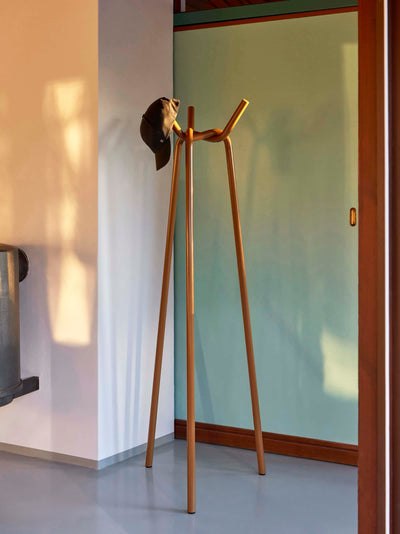 Hay Knit coat rack, toffee