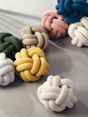 Design House Stockholm Knot cushion, klein blue