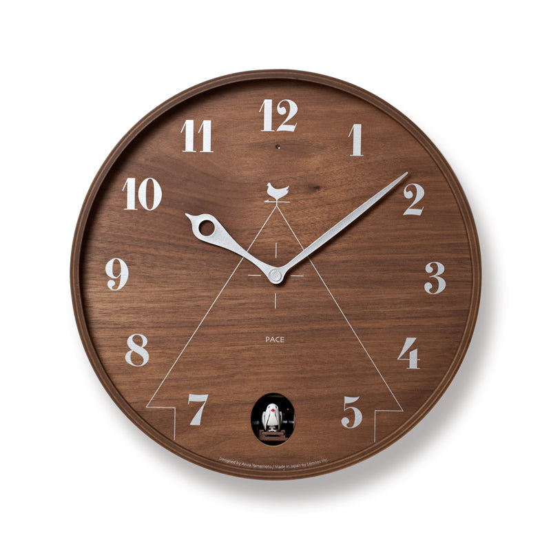 Lemnos Pace cuckoo wall clock