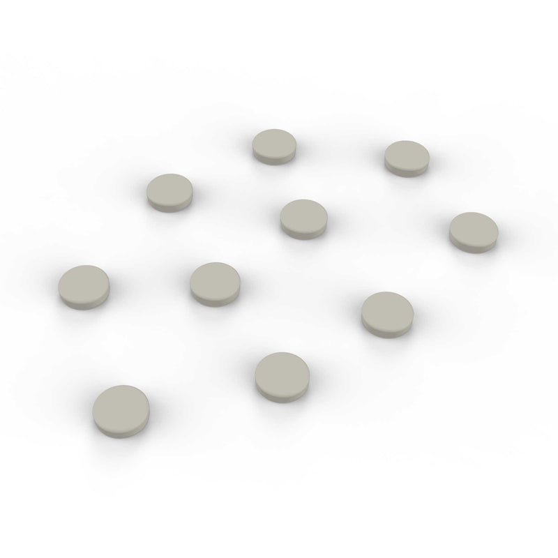Lintex Magnetic Accessory Kit Magnets, Grey (Set of 10)