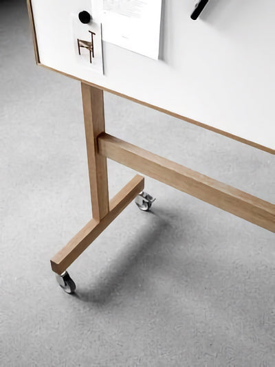 Lintex Wood Mobile whiteboard 150,8x196cm