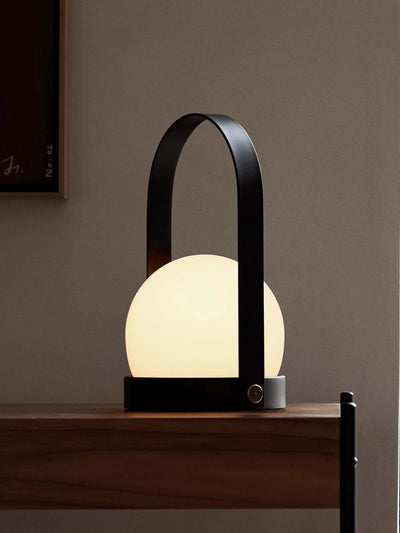 Audo Copenhagen Carrie rechargeable lamp, black