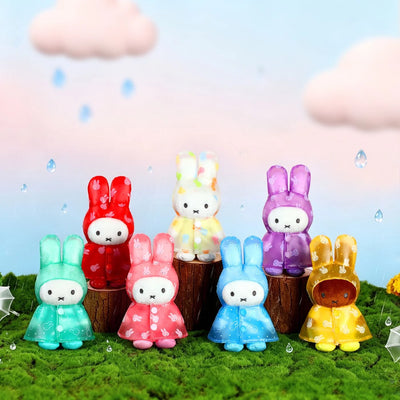 VIPO Miffy raincoat keychain blind box