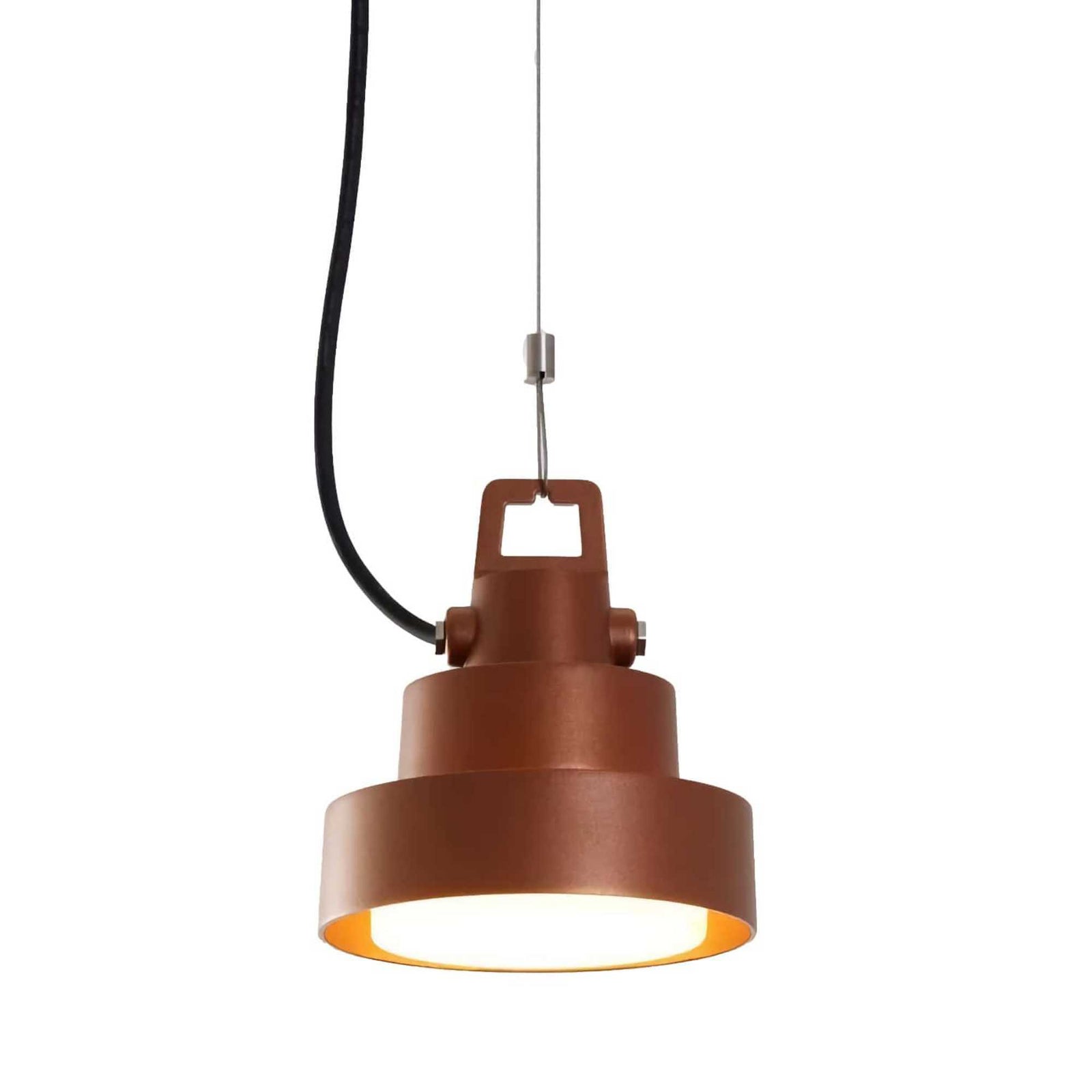 Marset Plaff-On! S16 IP65, Rust Brown