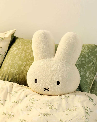 Miffy Head Plush Cushion (40cm) , White