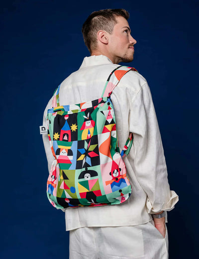 Notabag Original backpack tote, playground