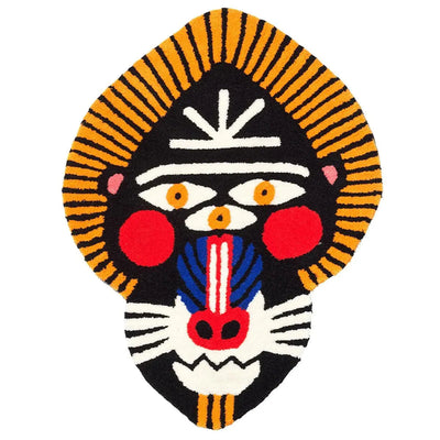 Qeeboo Oggian M Shaped Carpet by Marco Oggian