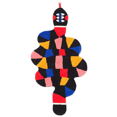 Qeeboo Oggian M Shaped Carpet by Marco Oggian