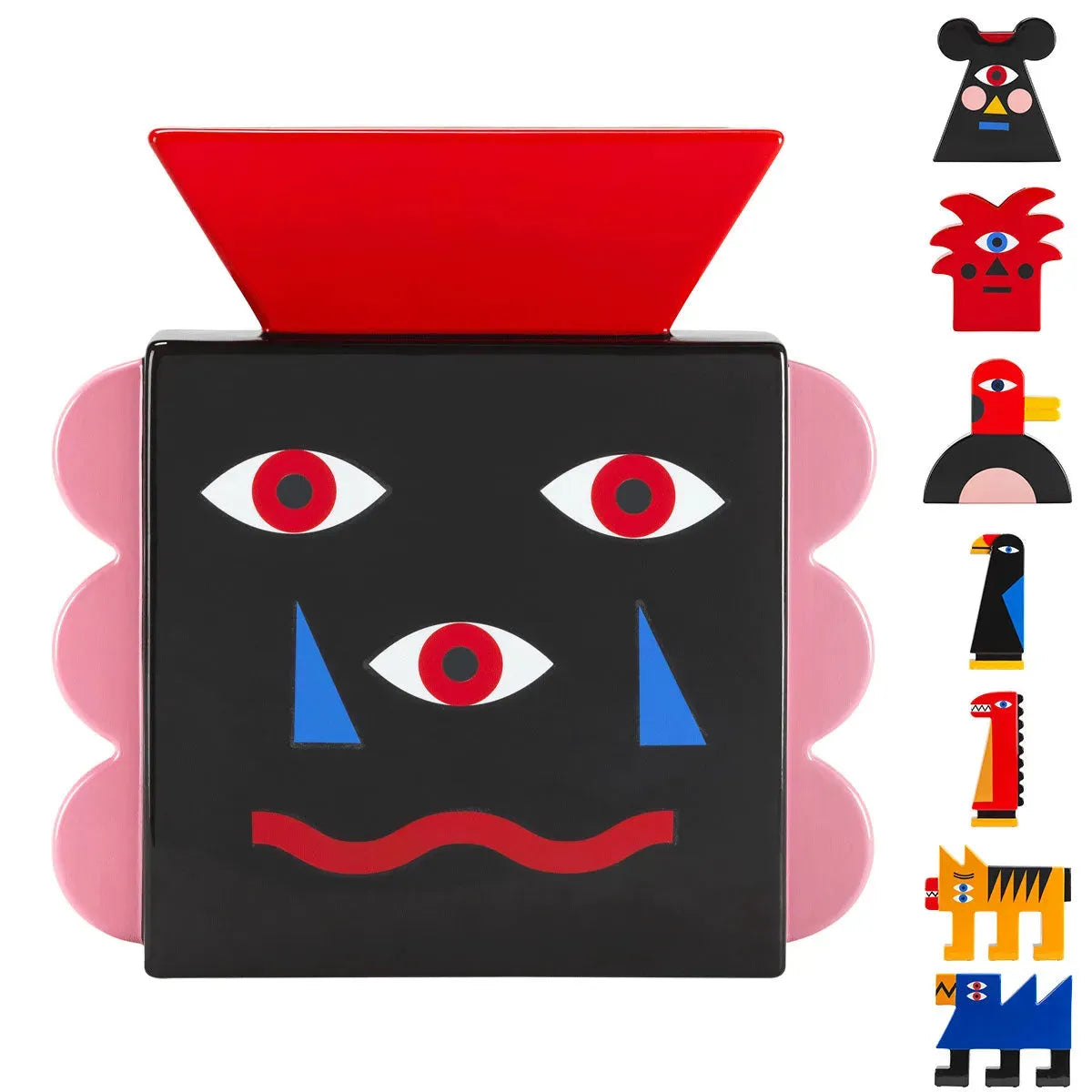 Qeeboo Vase by Marco Oggian