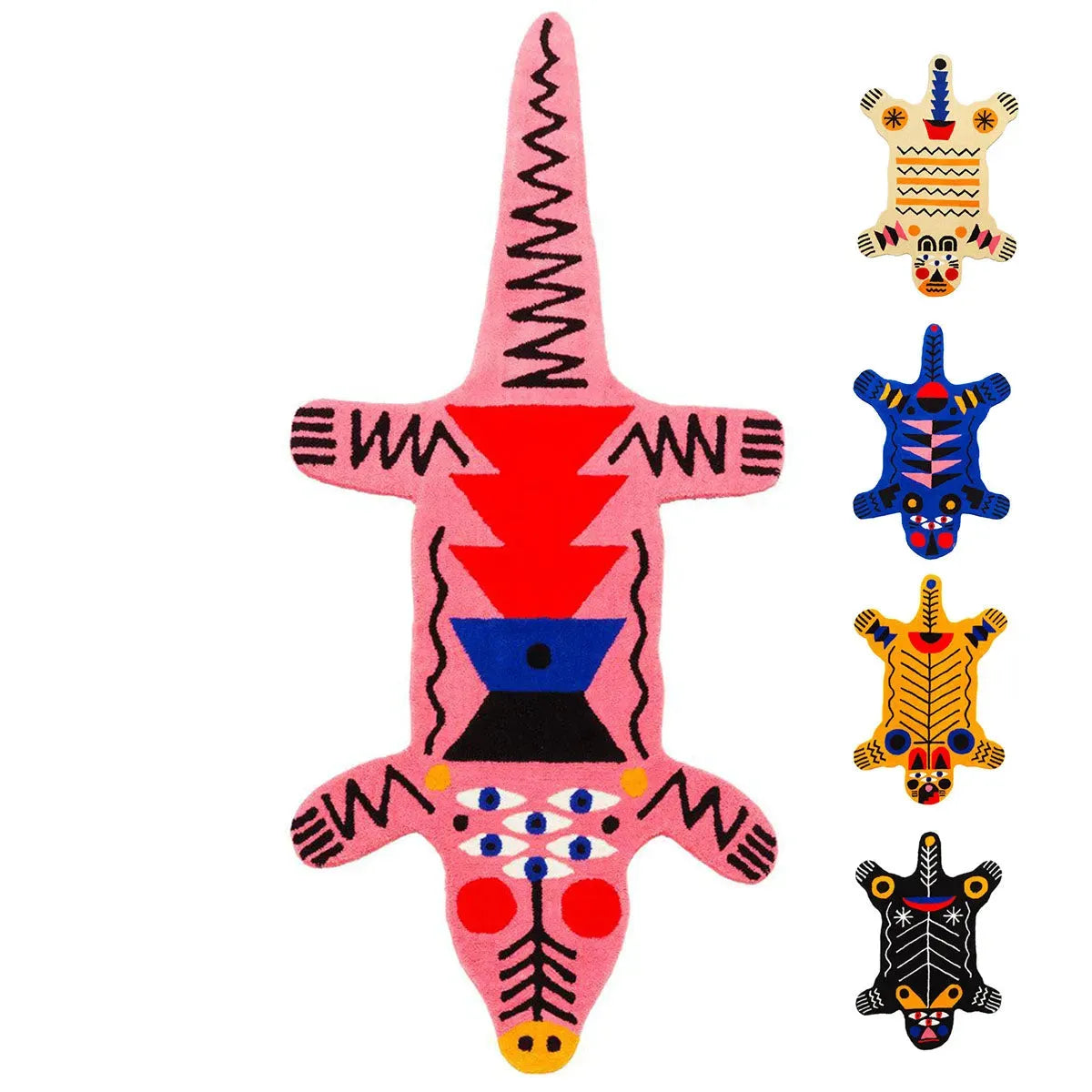 Qeeboo Oggian Carpet L by Marco Oggian