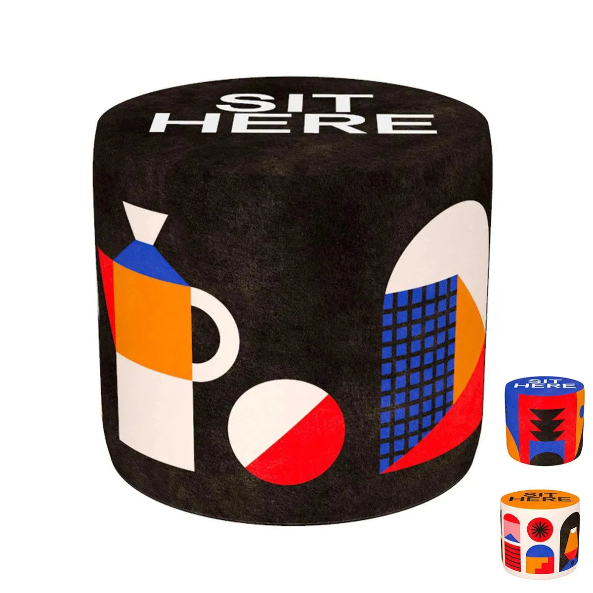 Qeeboo Oggian Pouf S by Marco Oggian